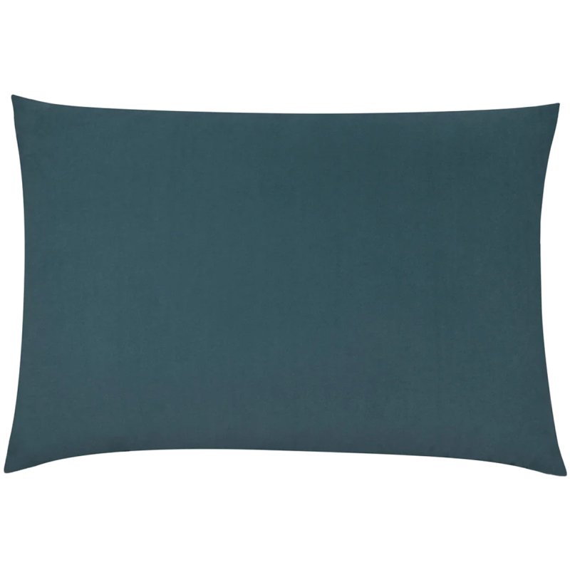 Furn Contra Velvet Cushion Slate Blue