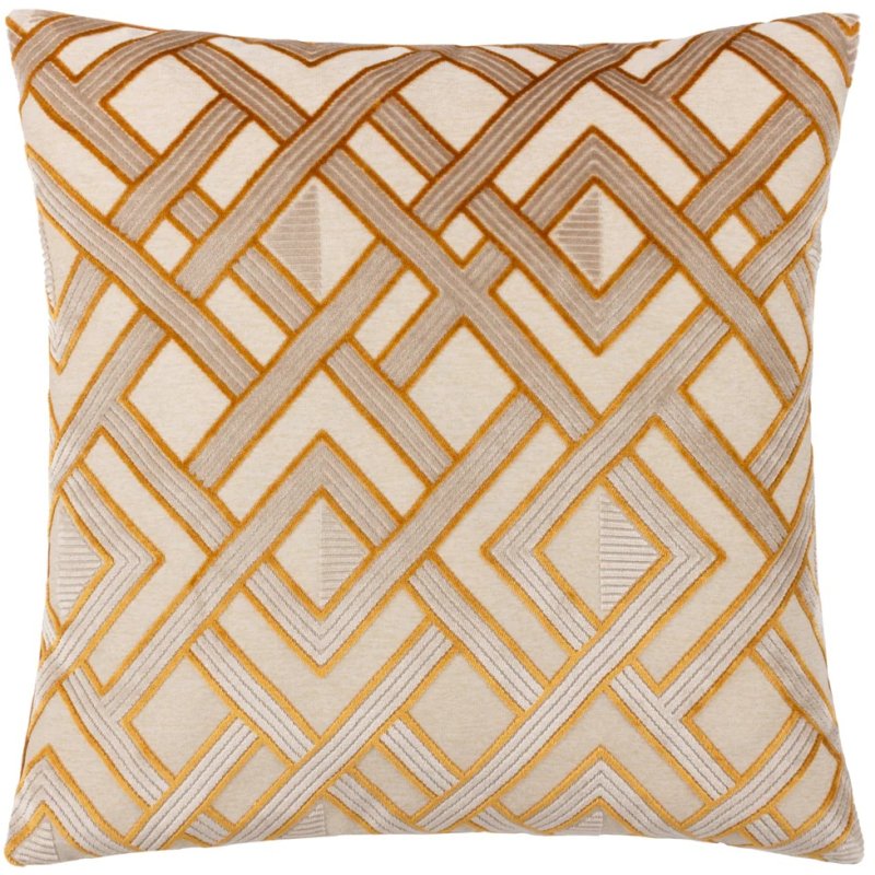 Paoletti Henley Cushion Gold Aldiss of Norfolk