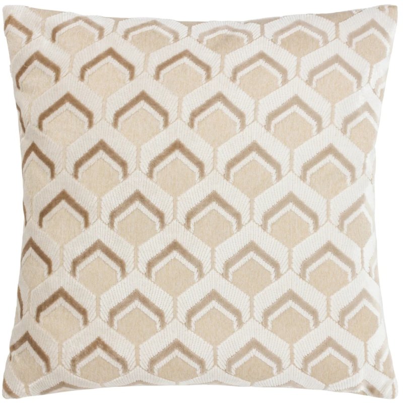 Paoletti Ledbury Cushion Warm Taupe