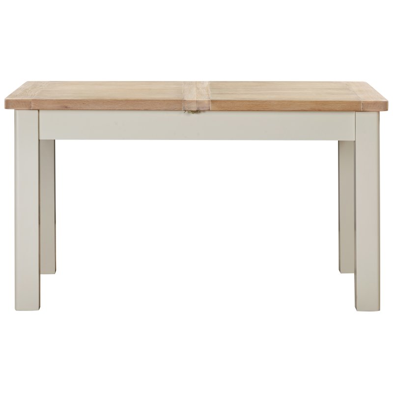 Silverdale Painted 140cm Butterfly Extendable Table front on a white background
