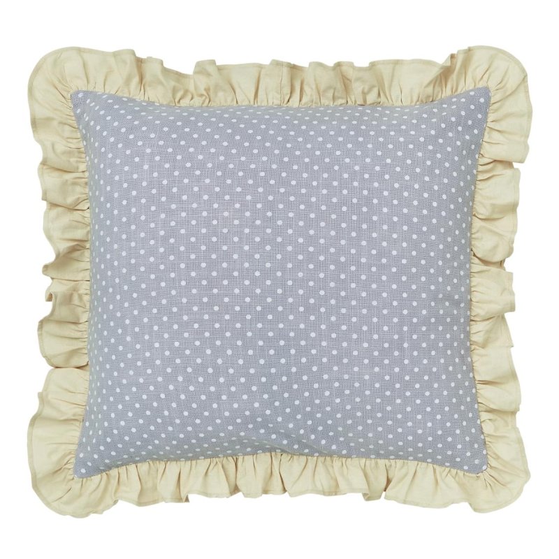 Helena Springfield Lavender and Yellow Ness Cushion image of the cushion on a white background