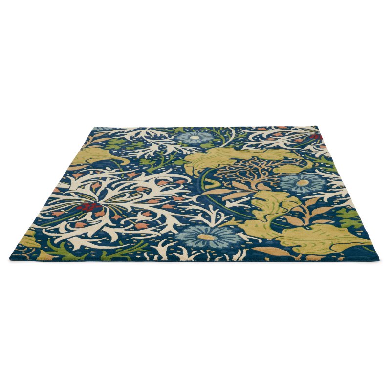 Morris & Co Seaweed Ink Rug