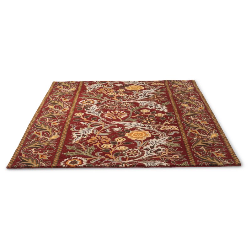 Morris & Co Wilhelmina Russet Rug