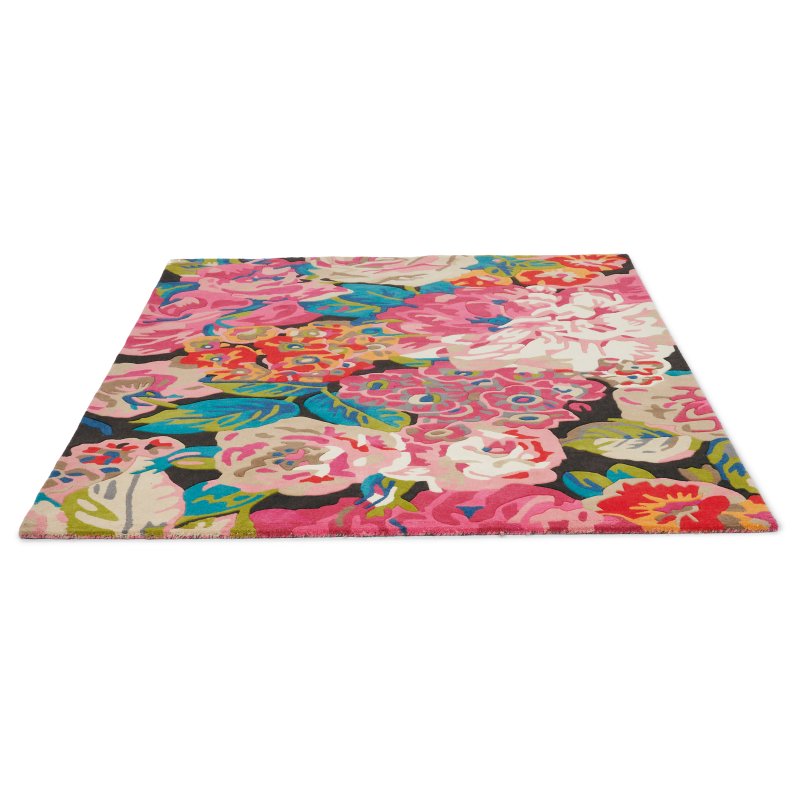 Sanderson Rose & Peony Cerise Rug