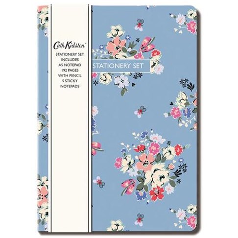Cath Kidston Stationery Sticky Note Set image of the set in packaging on a white background