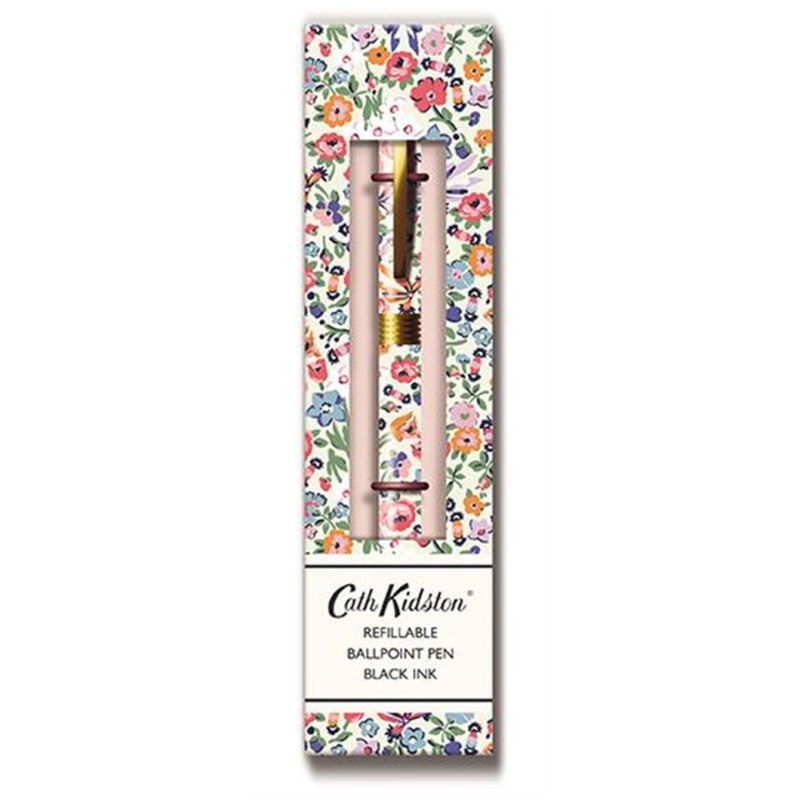 Cath Kidston Single Pen in a Box image of the pen in the box on a white background