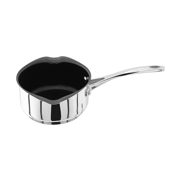 Stellar 7000 14cm Non-Stick Milk Pan image of the milkpan on a white background