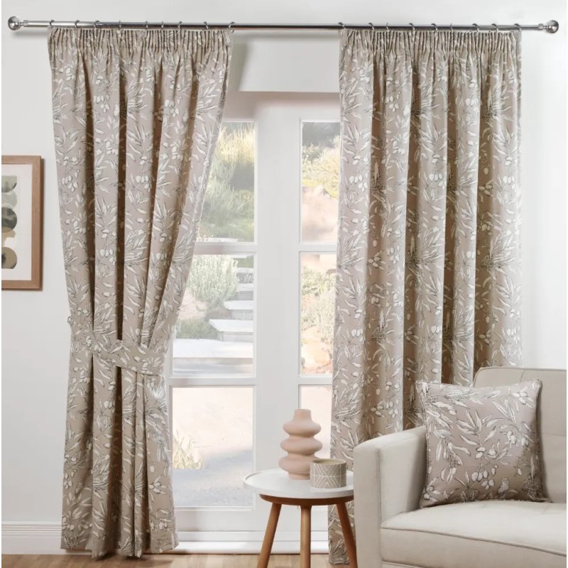 Sundour Aviary Parchment Ready Made Curtains lifestyle image of the curtains