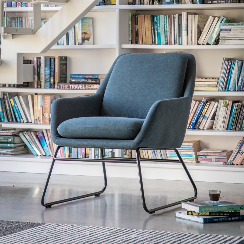 Gallery Direct Funton Chair in Midnight
