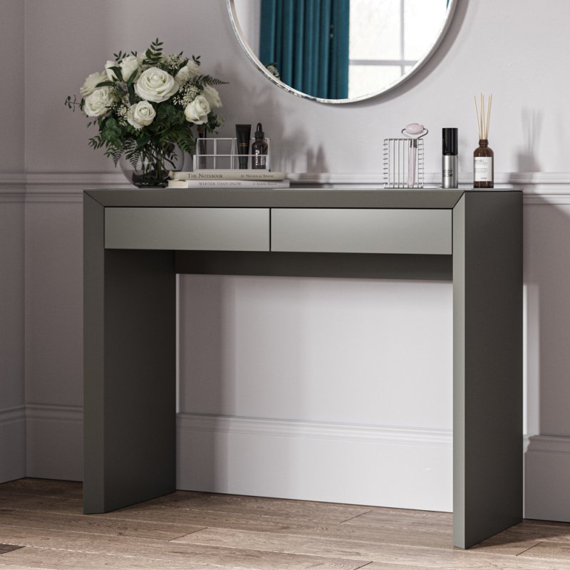 Aldiss Own Vesper Dressing Table in Dark Grey