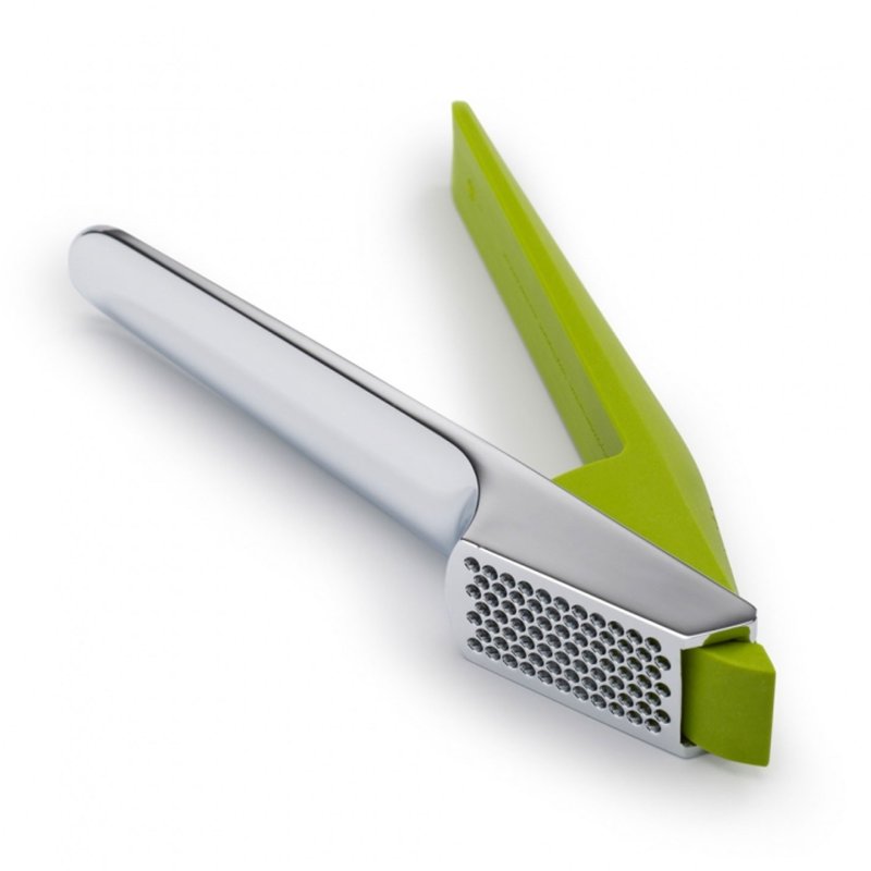 Joseph Joseph Green Easy Press Garlic Crusher Aldiss