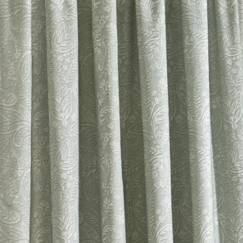 D&D D&D Aveline Green Ready Made Curtains