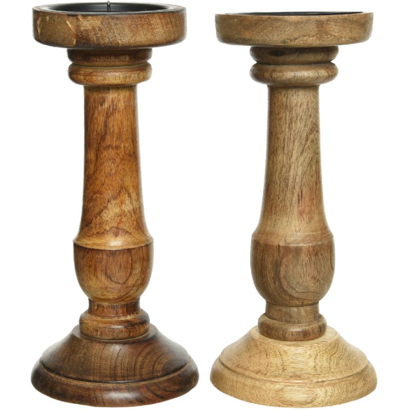 Kaemingk Kaemingk Mangowood Candlestick
