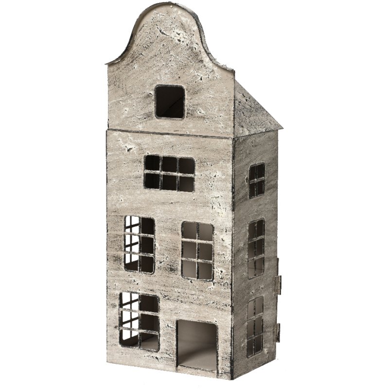 Kaemingk AW23 Washed Iron House Lantern