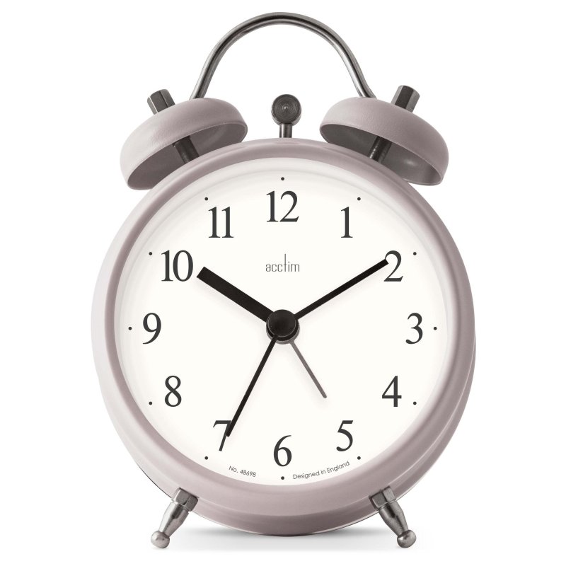 Acctim Haven Mocha Alarm Clock image of the clock on a white background