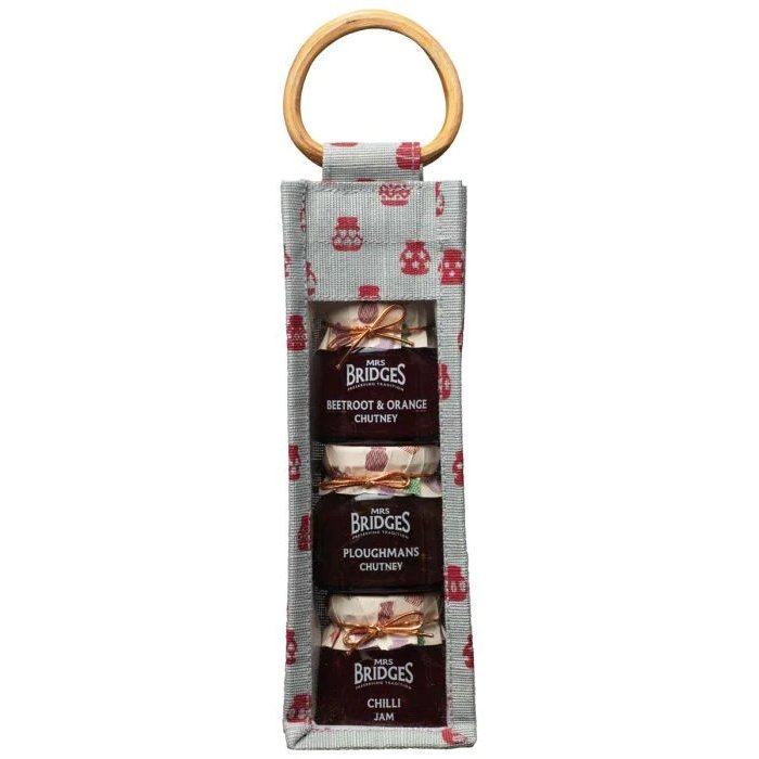 Mrs Bridges Boxing Day Triple Grey Juco Bag