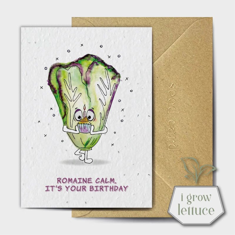 The Seed Card Company Scratch One Crispy Birthday Card