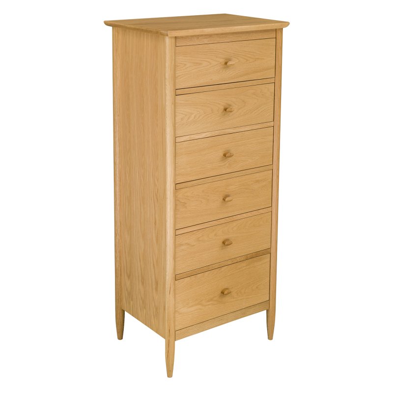 Ercol Teramo 6 Drawer Chest of Drawers Aldiss of Norfolk