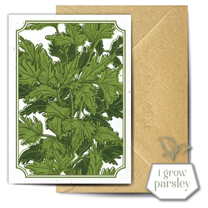 The Seed Card Company Petraol Greetings Card