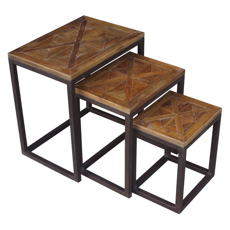 Your Furnished Houston Set of 3 Side Tables