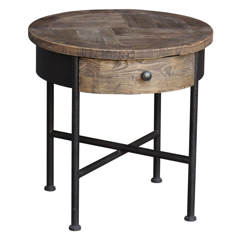 Your Furnished Houston Round Side Table