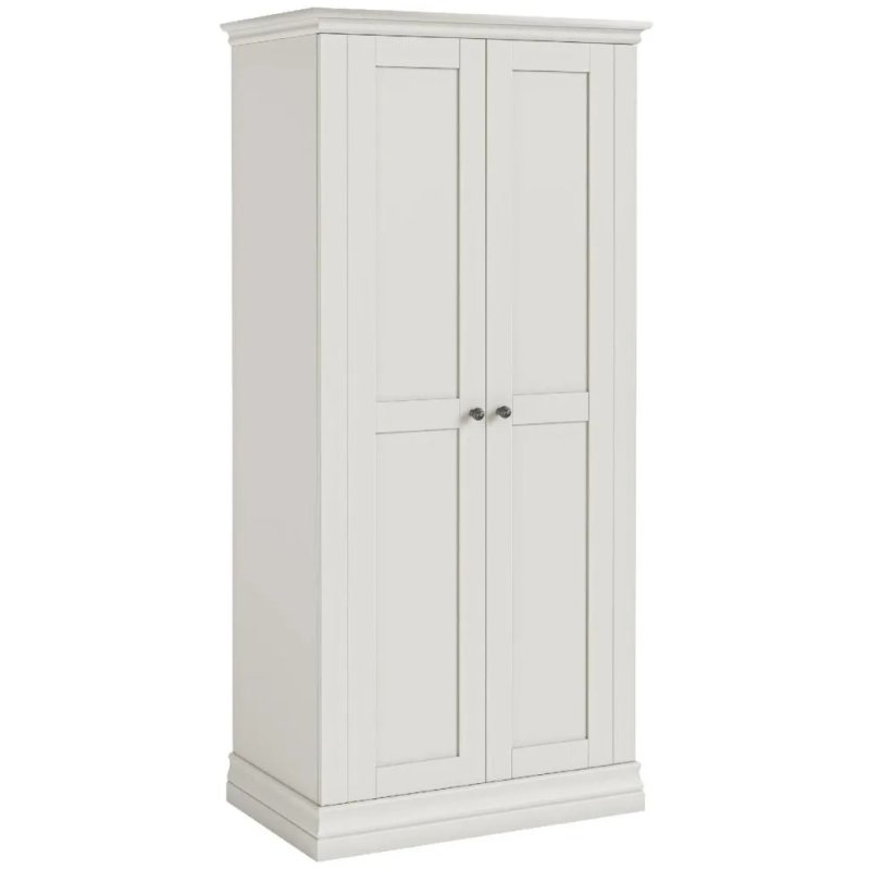 Bordeaux Cotton Full Hanging Wardrobe image of the wardrobe on a white background