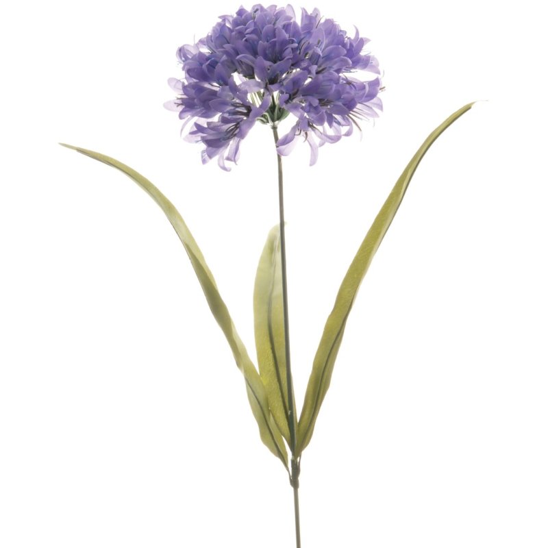 Floralsilk Light Blue Agapanthus image of the agapanthus on a white background