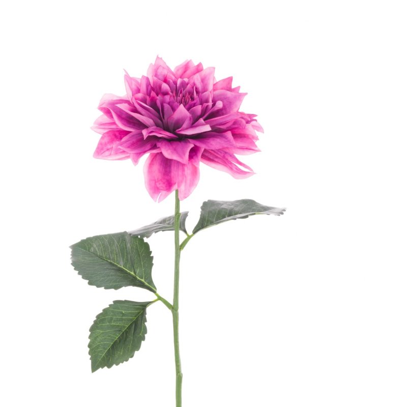 Floralsilk Mauve Juliet Dahlia image of the flower on a white background