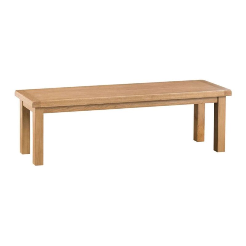 Aldiss Own Norfolk Oak Medium Dining Bench