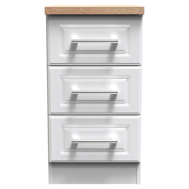 Stoneacre 3 Drawer Locker front on image of the locker on a white background