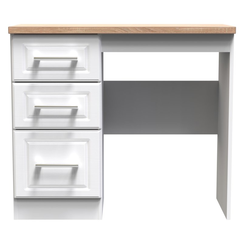 Stoneacre Vanity Dressing Table front on image of the dressing table on a white background