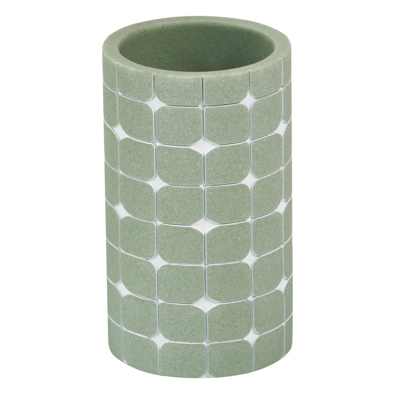 Showerdrape Mosaica Pistachio Tumbler