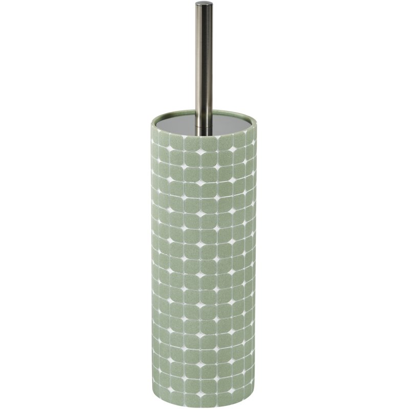 Showerdrape Mosaica Pistachio Toilet Brush And Holder