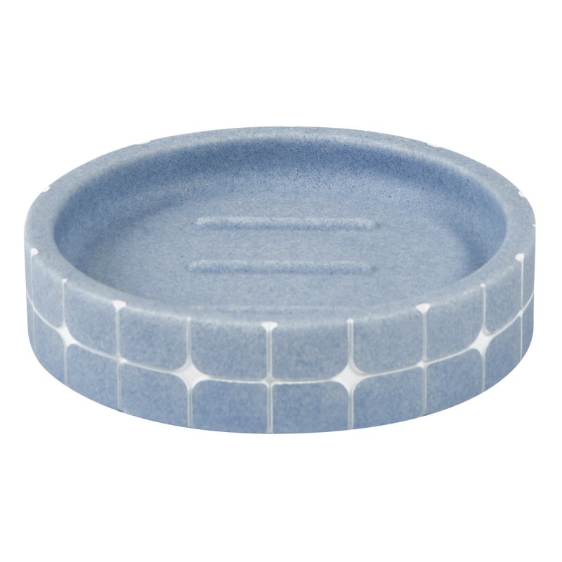 Showerdrape Mosaica Sky Blue Soap Dish