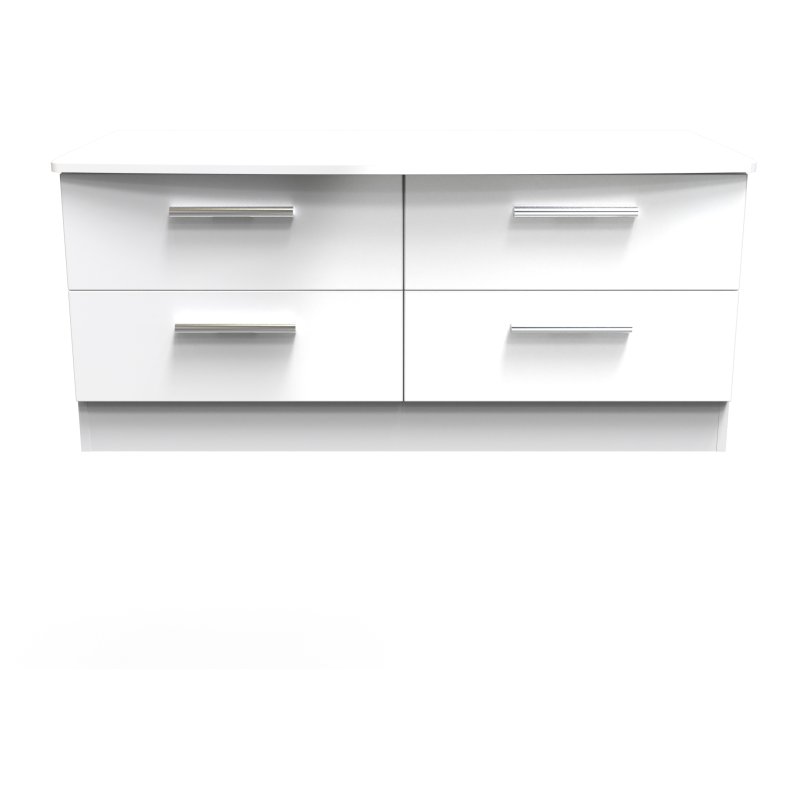Kinglsey 4 Drawer Bed Box front on image of the bed box on a white background