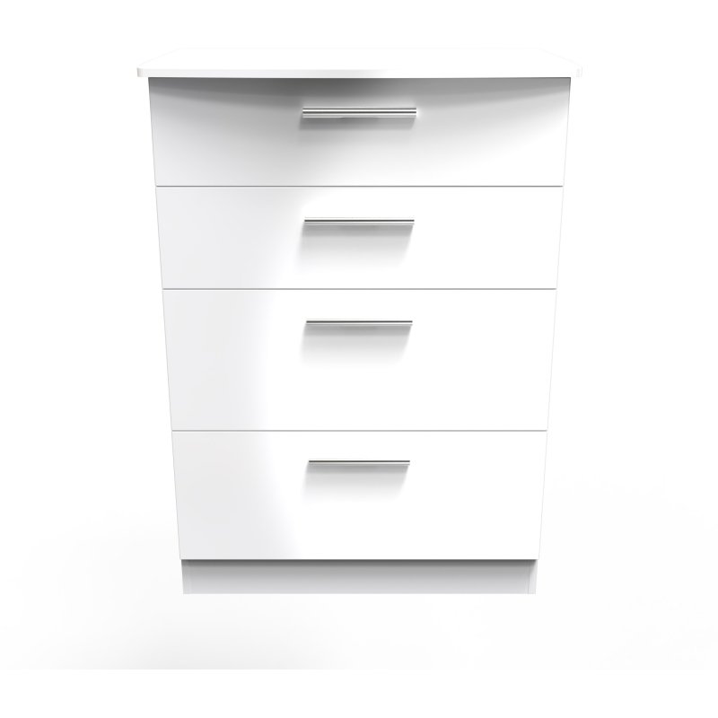 Kingsley 4 Drawer Deep Chest front on image of the chest on a white background