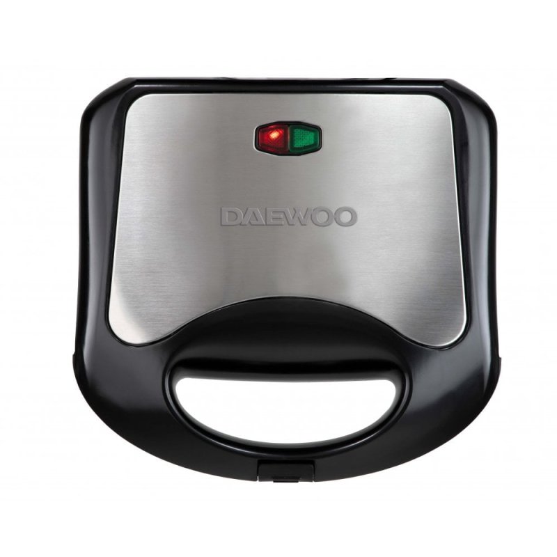 Daewoo 2 Portion Sandwich Toastie Maker image of the toastie maker on a white background