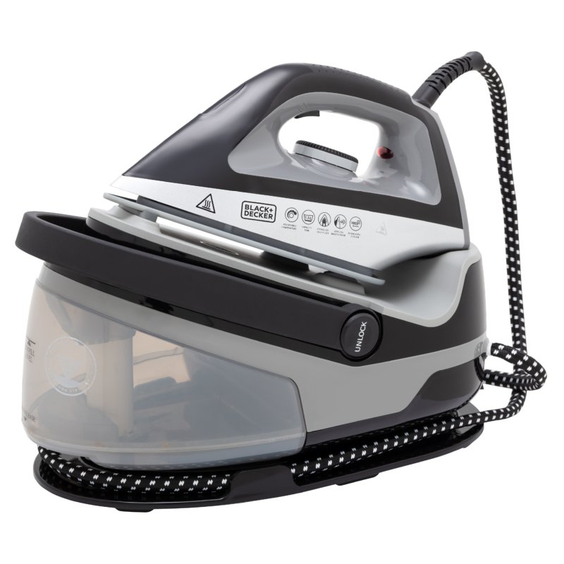 Black & Decker 2700W Steam Generator Iron image of the iron on a white background