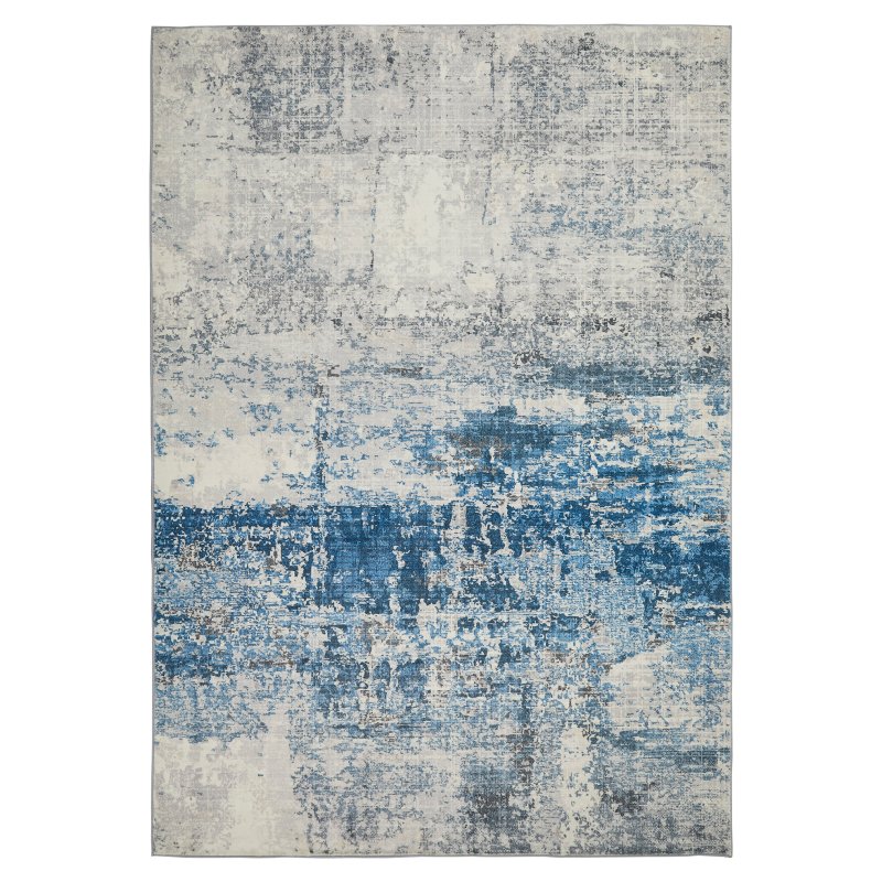 Rama Lux Rug LUX07 Ivory Blue 120x180