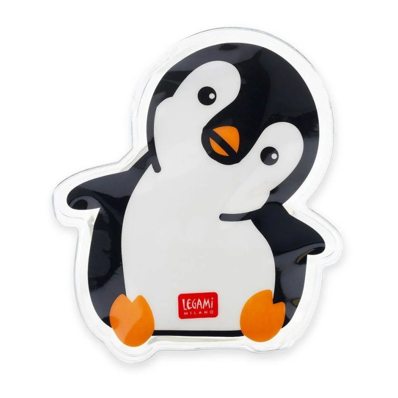 Legami Penguin Food Gel Pack image of the gel pack on a white background