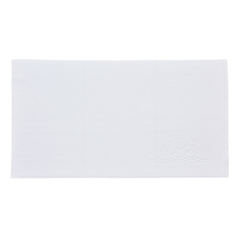 Bedeck Of Belfast Luxuriously Soft Turkish White Bath Mat