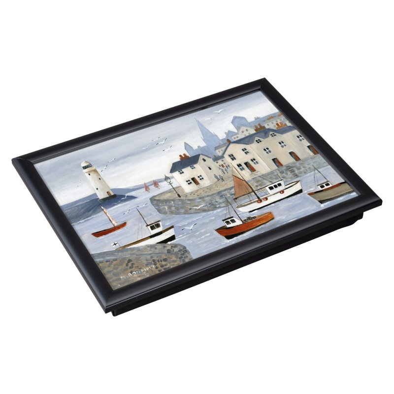 Denby Coastal Lighthouse Laptray image of the laptray on a white background