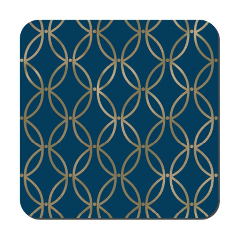 Denby Modern Deco Set of 6 Coasters image of the coaster on a white background