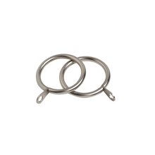 Speedy Satin Silver 28mm Pack Of 8 Pristine Metal Rings image of the rings on a white background