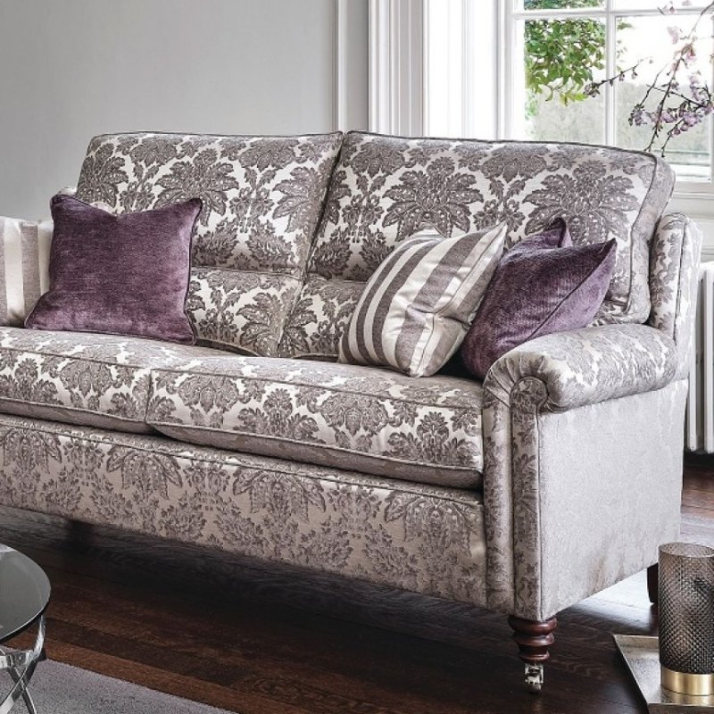 Duresta Southsea Small High Back Sofa lifestyle image of the sofa