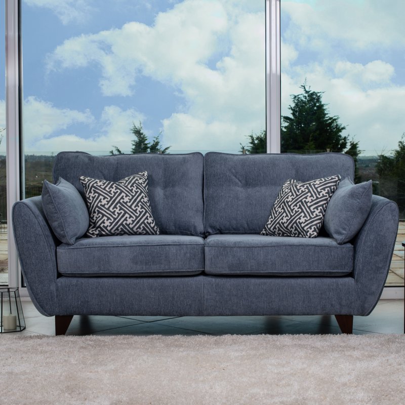 Liberty 3 Seater Sofa front on lifestyle image of the sofa