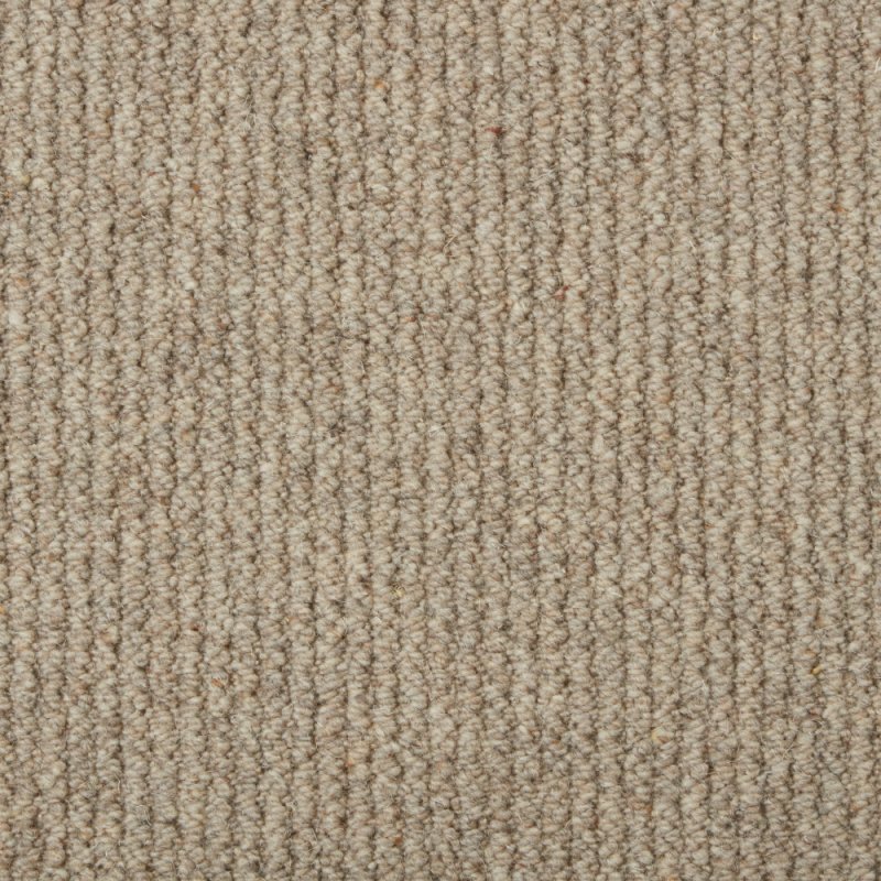 Norfolk Runcorn Ribbed Carpet in Cocoa