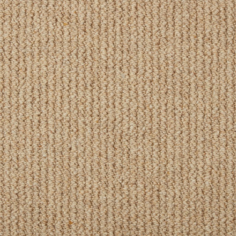 Norfolk & Co. Carpets Runcorn Ribbed Carpet in Dune