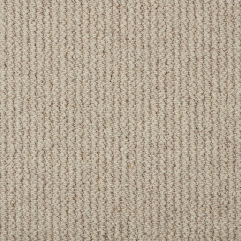 Norfolk & Co. Carpets Runcorn Ribbed Carpet in Husk