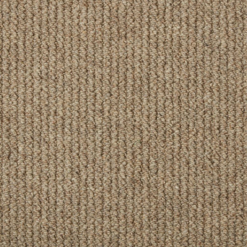 Norfolk & Co. Carpets Runcorn Ribbed Carpet in Koala